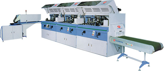 ACSP120型全自动组合式UV丝印成套设备